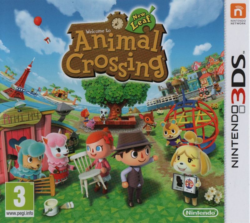 Animal Crossing: New Leaf Amiibo+ box art for Nintendo 3DS